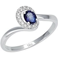 Anneau Bliss Femme in Or blanc Zaffiro 0.44 Ct 20063969 - 20063969